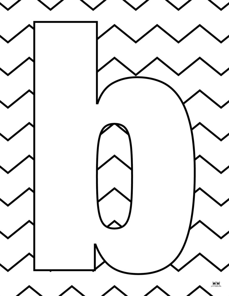 34 Free Letter B Coloring Pages Printable 11