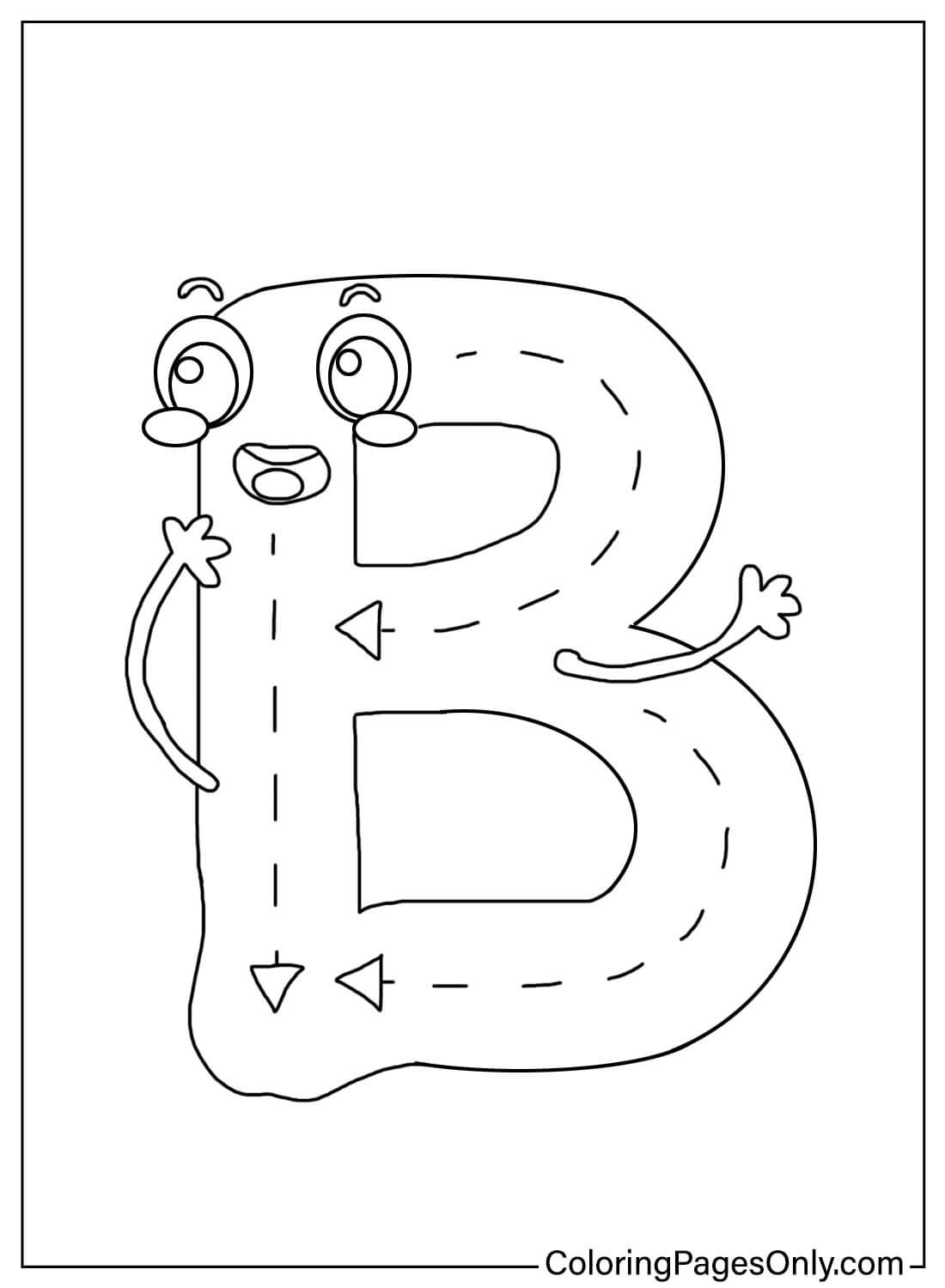 34 Free Letter B Coloring Pages Printable 16