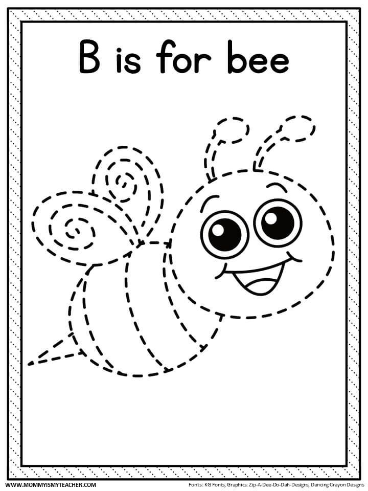 34 Free Letter B Coloring Pages Printable 21