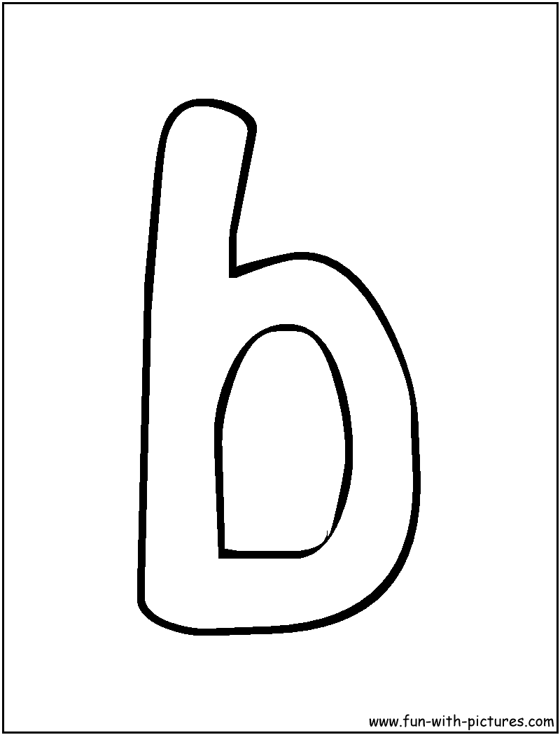 34 Free Letter B Coloring Pages Printable 23