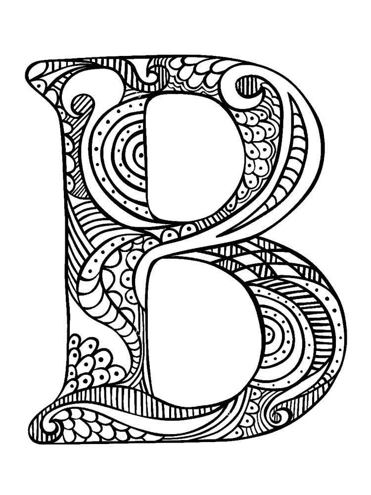 34 Free Letter B Coloring Pages Printable 25