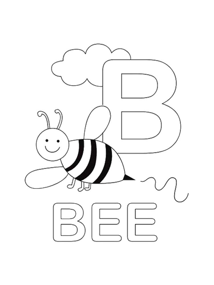 34 Free Letter B Coloring Pages Printable 27