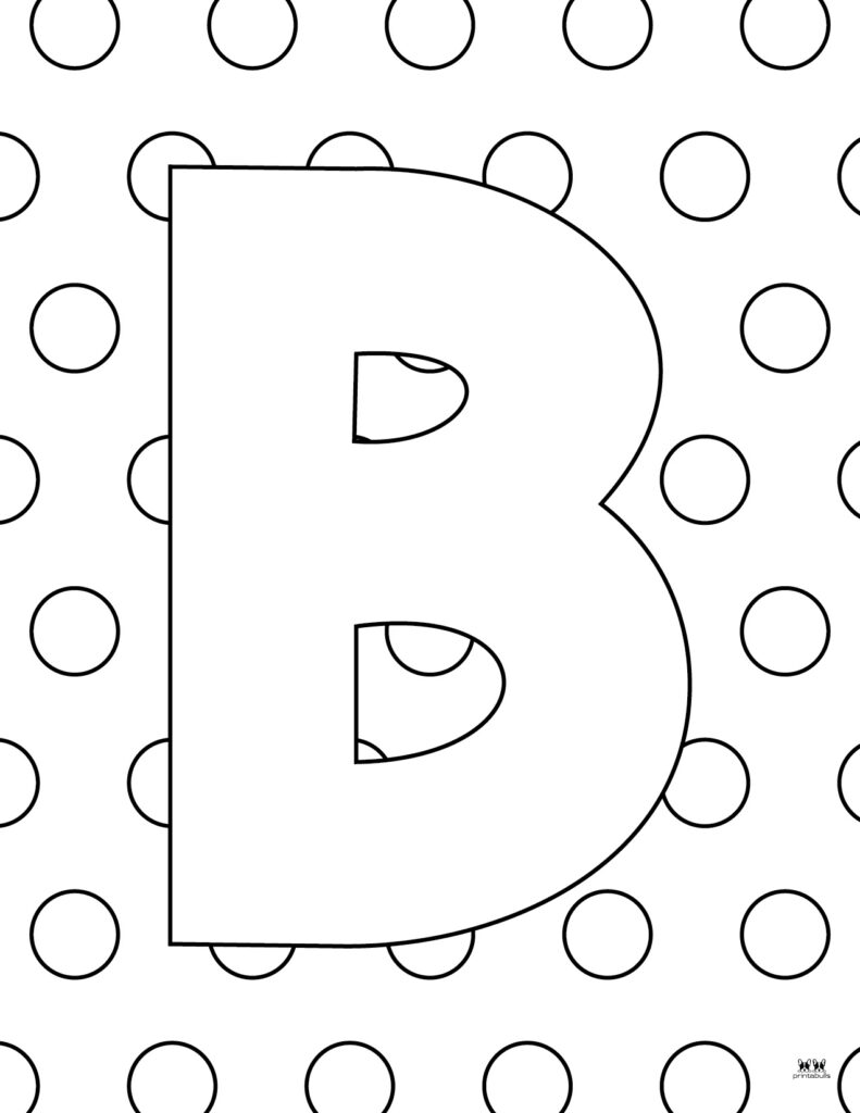 34 Free Letter B Coloring Pages Printable 30