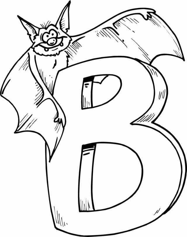 34 Free Letter B Coloring Pages Printable 31