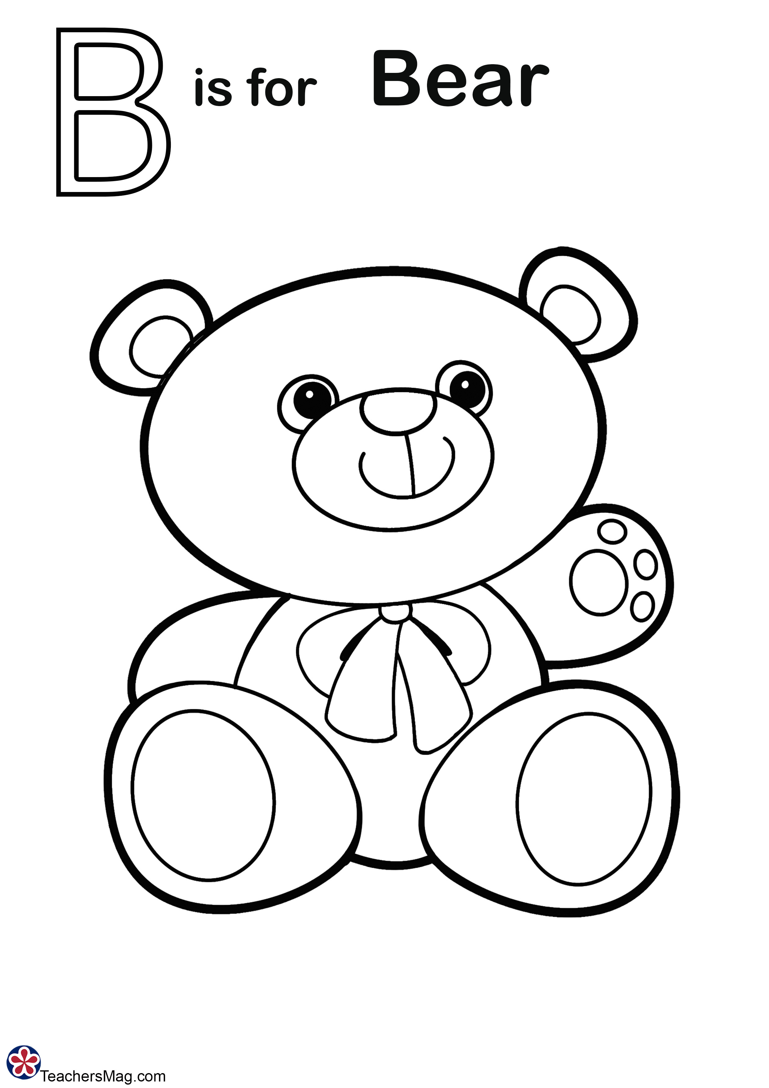 34 Free Letter B Coloring Pages Printable 32