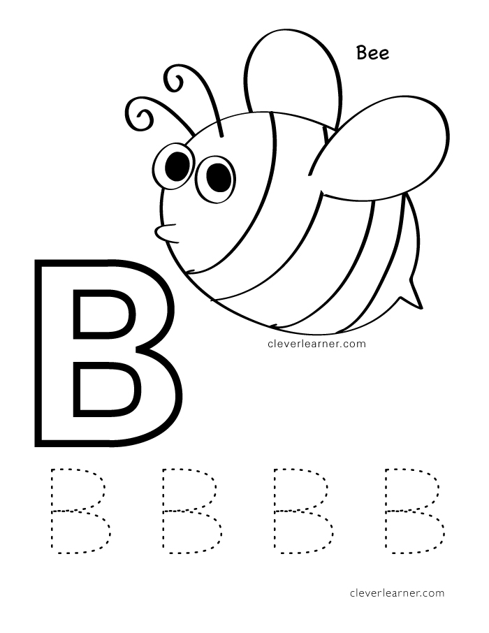 34 Free Letter B Coloring Pages Printable 9