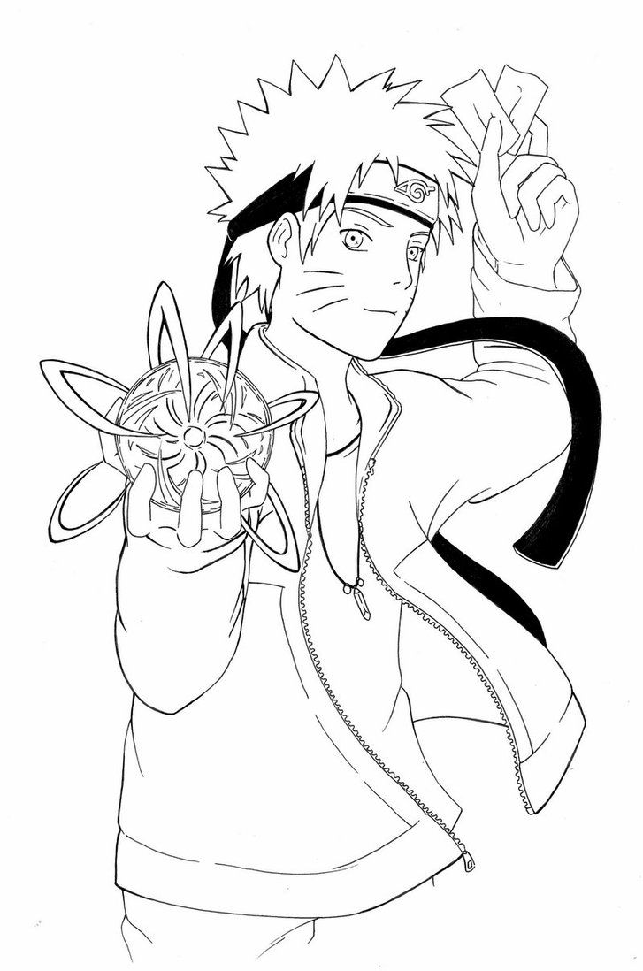 34 Naruto Coloring Pages 10