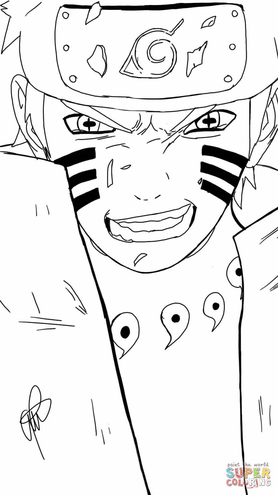 34 Naruto Coloring Pages 11