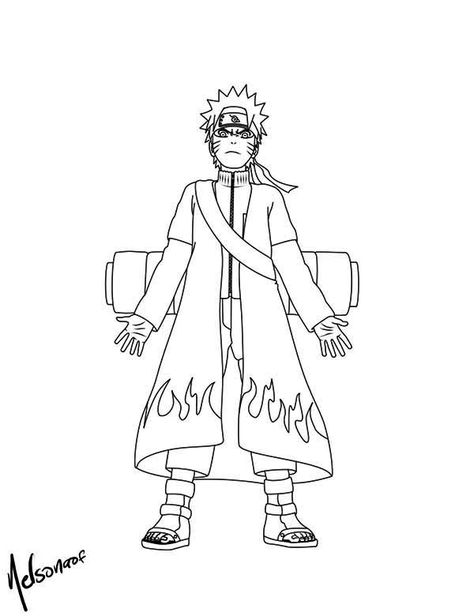 34 Naruto Coloring Pages 19