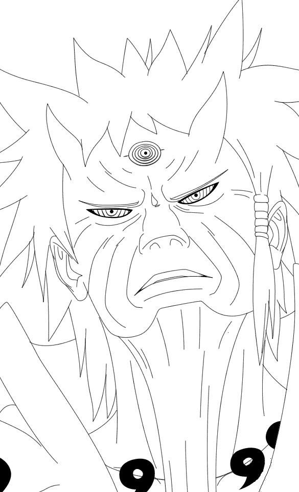 34 Naruto Coloring Pages 23