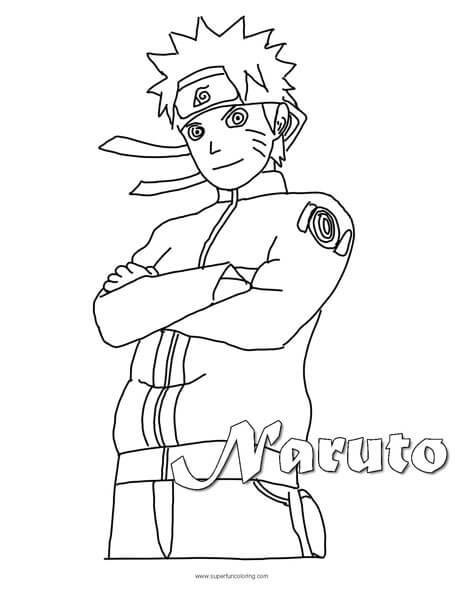 34 Naruto Coloring Pages 24