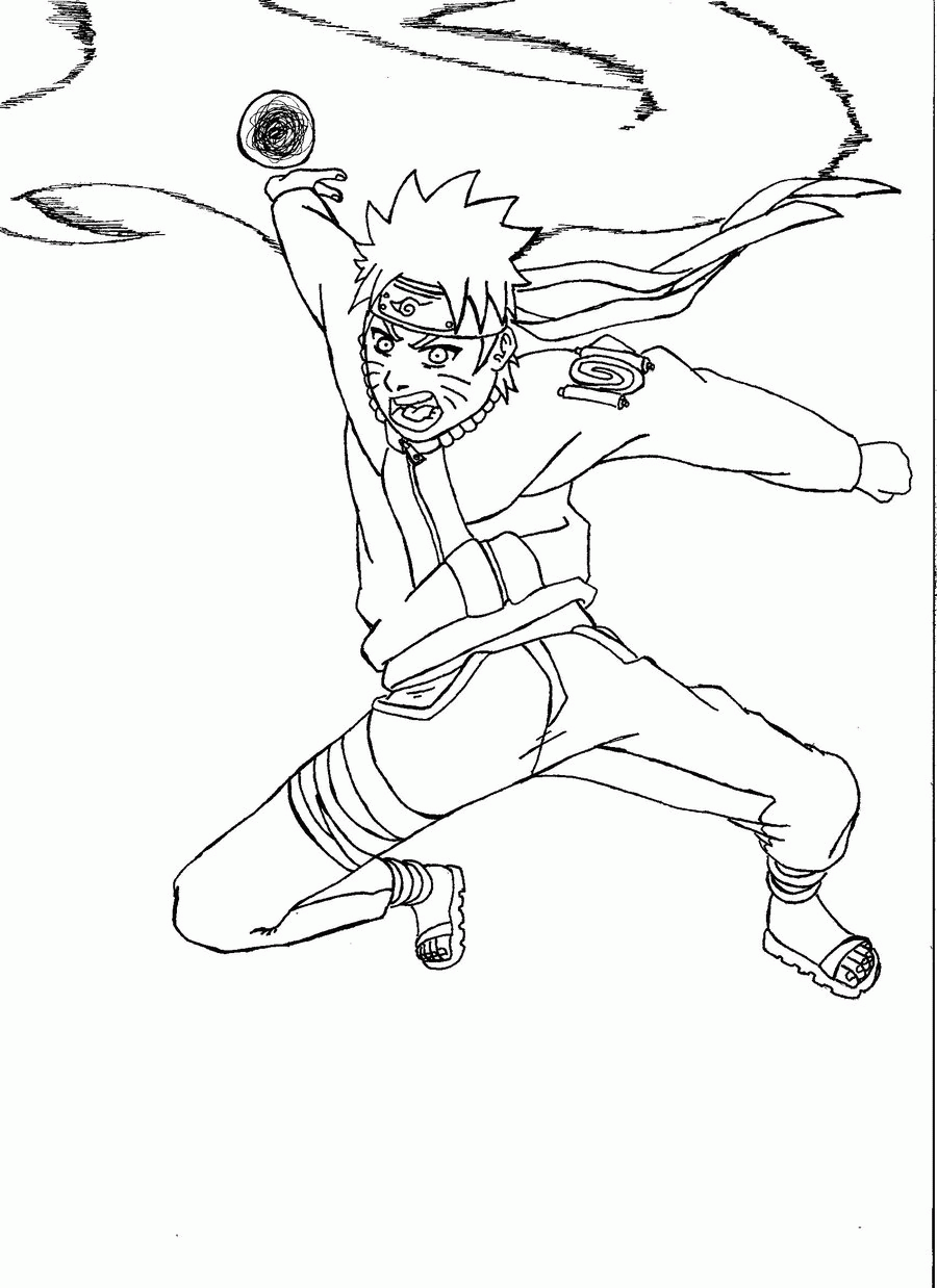 34 Naruto Coloring Pages 26