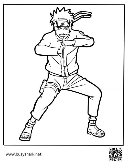 34 Naruto Coloring Pages 30