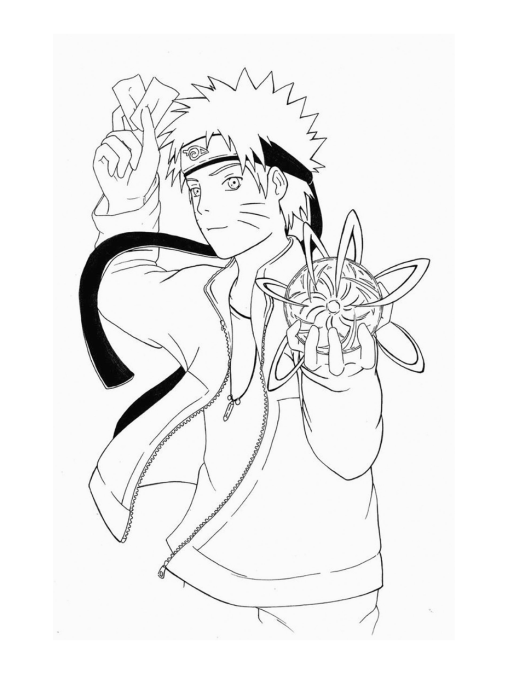 34 Naruto Coloring Pages 31