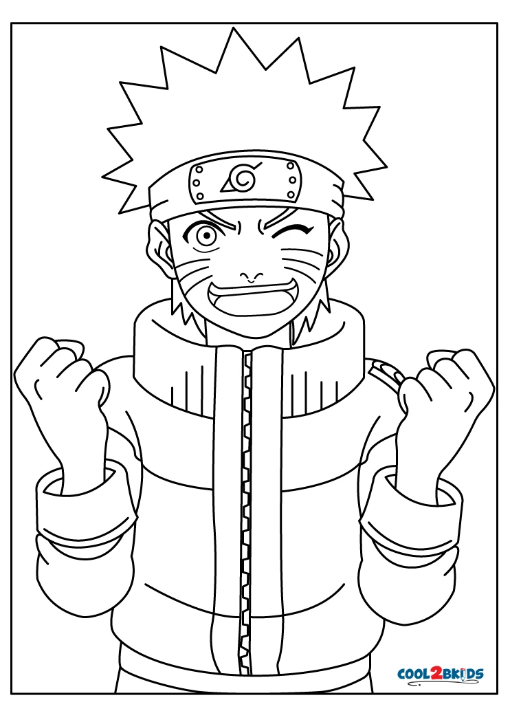 34 Naruto Coloring Pages 33