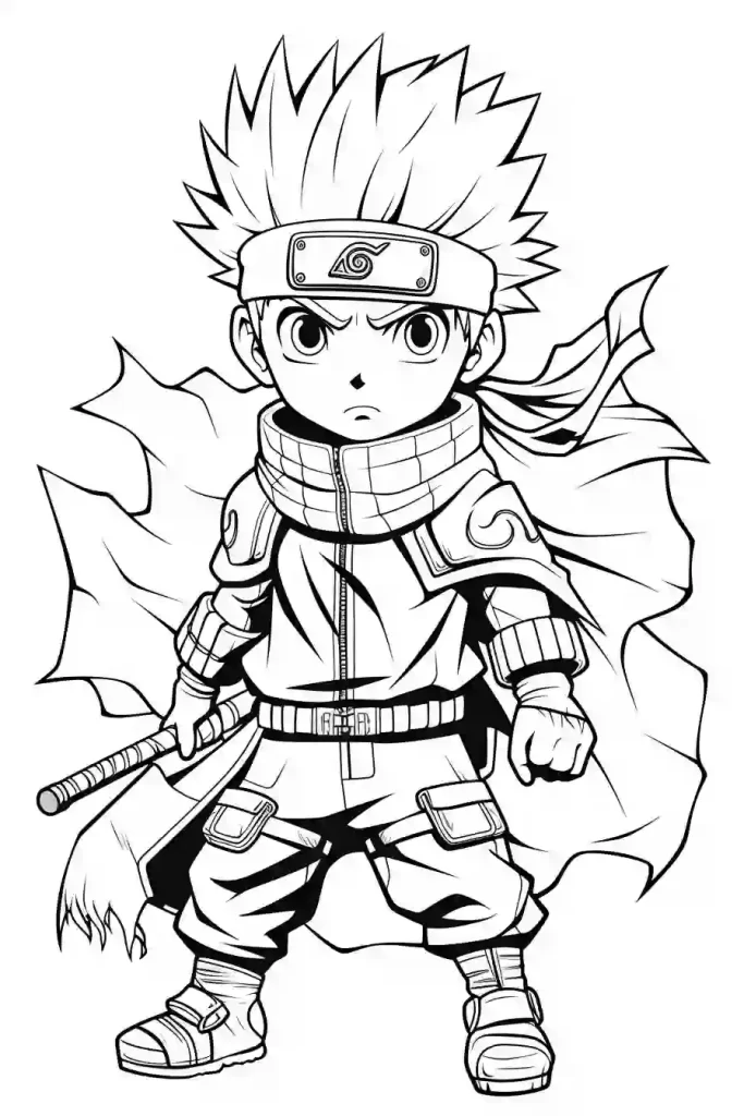 34 Naruto Coloring Pages 34