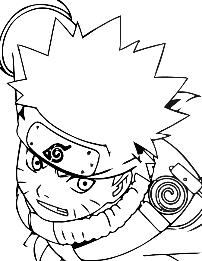 34 Naruto Coloring Pages 5