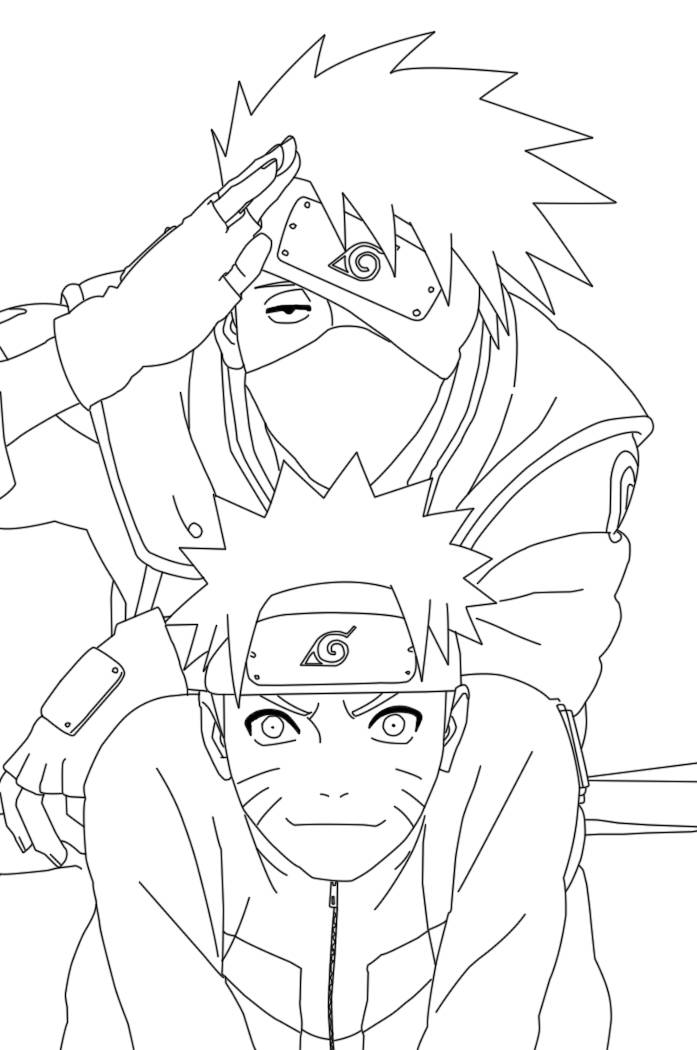 34 Naruto Coloring Pages 6