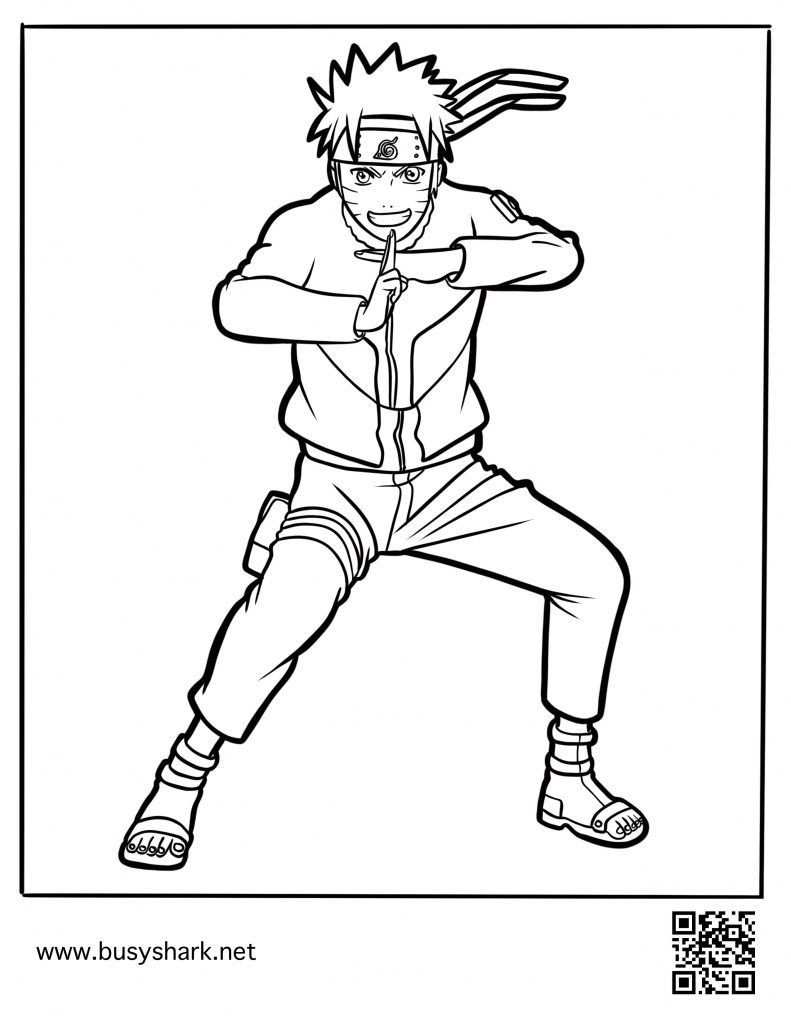 34 Naruto Coloring Pages 8