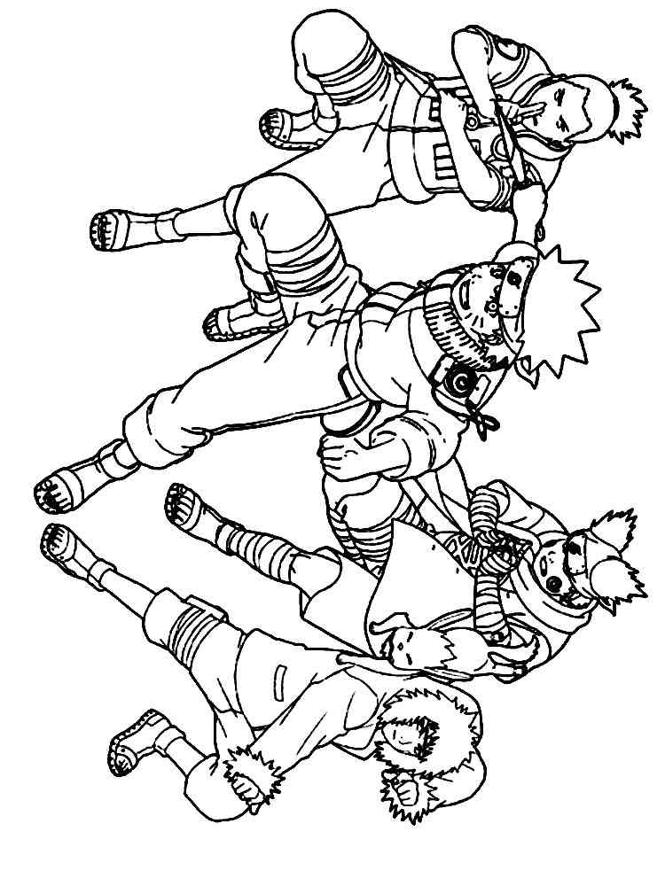 34 Naruto Coloring Pages 9