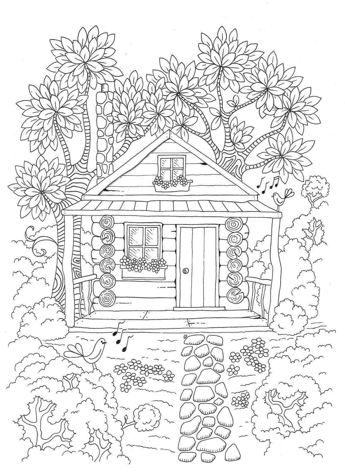 34 Spring Coloring Pages for Adults Printable 35