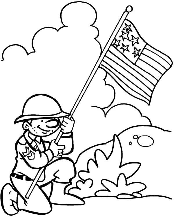 34 Veterans Day 2022 Coloring Pages Printable 8