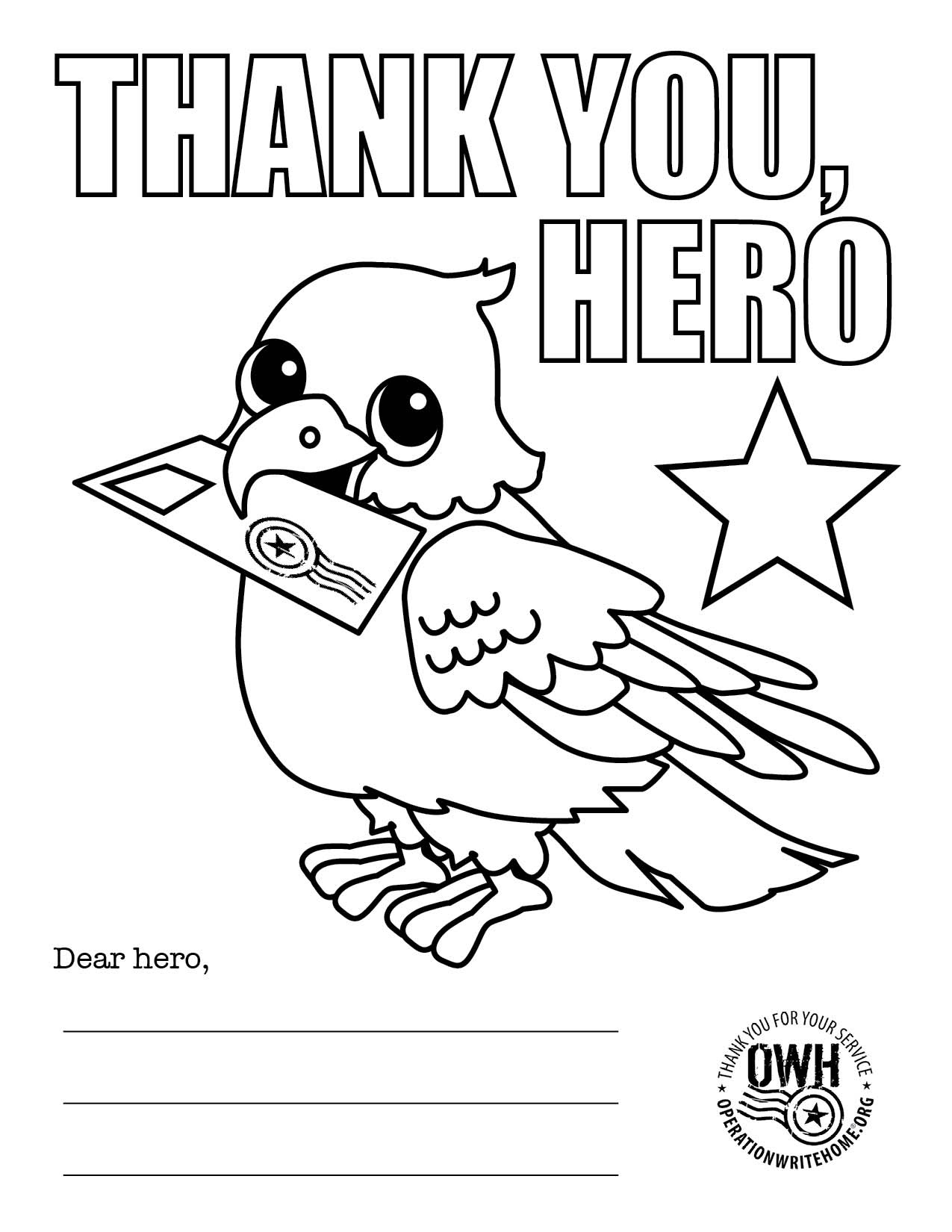 34 Veterans Day 2022 Coloring Pages Printable 9