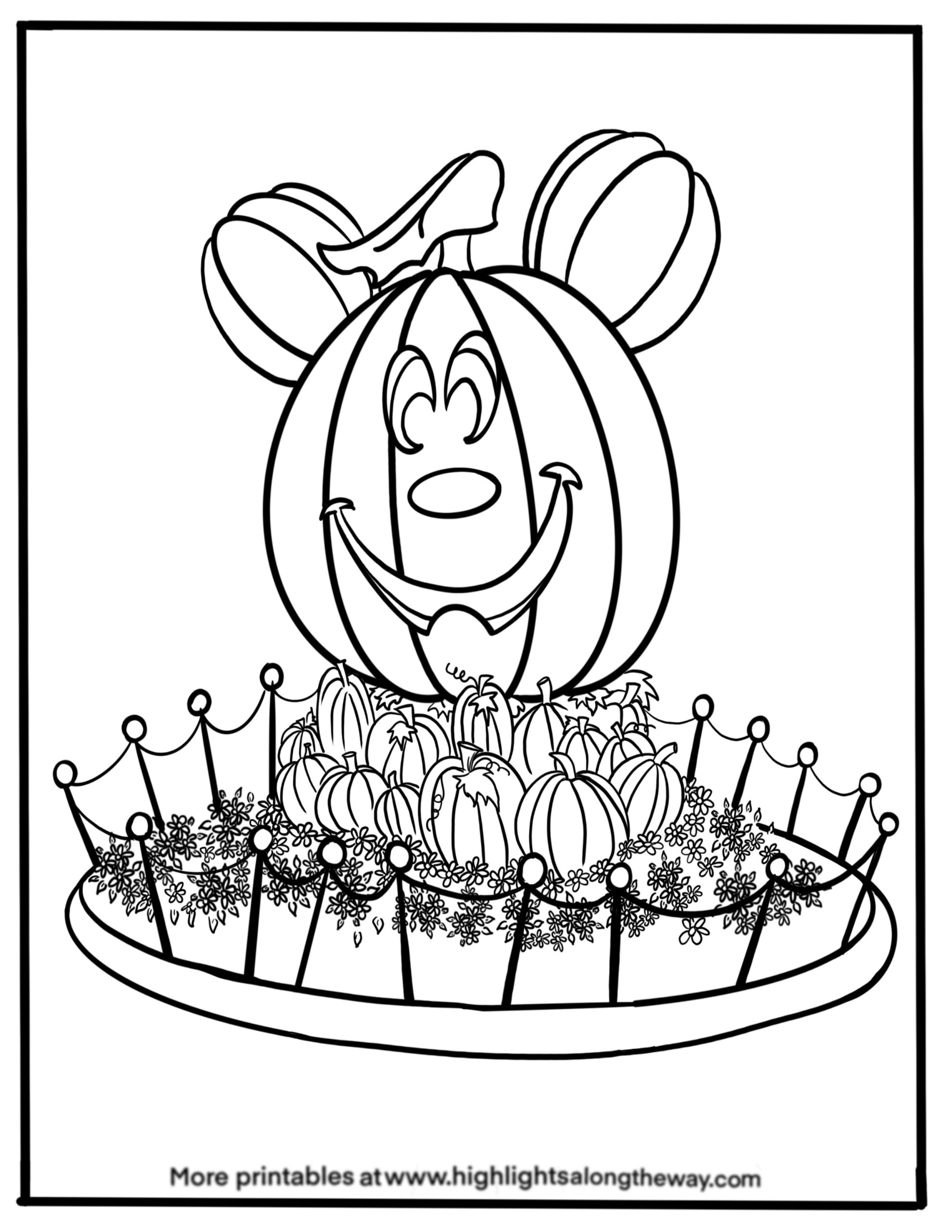 36 Halloween Coloring Page Printables 10