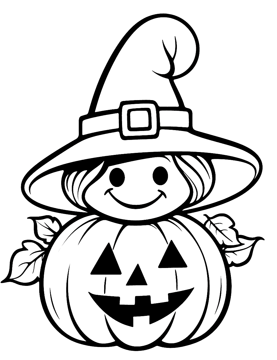 36 Halloween Coloring Page Printables 28