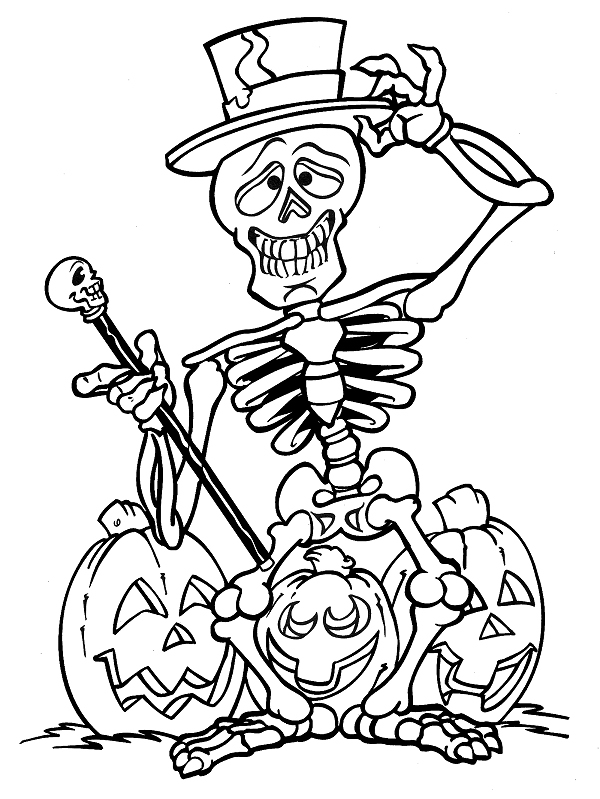 36 Halloween Coloring Page Printables 30