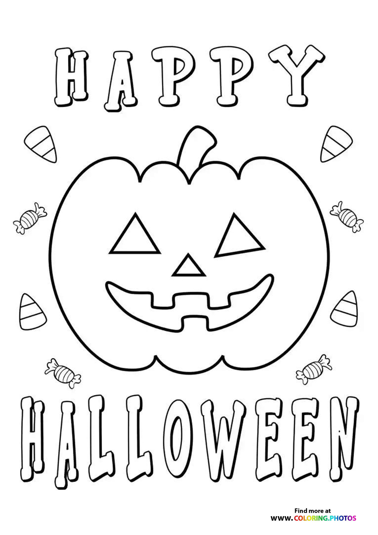 36 Halloween Coloring Page Printables 32