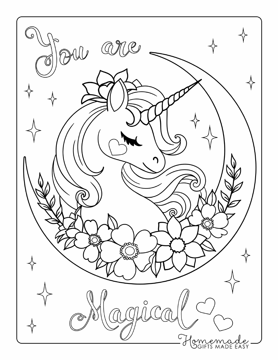 36 Unicorn Headband Coloring Pages Printable Fun 12