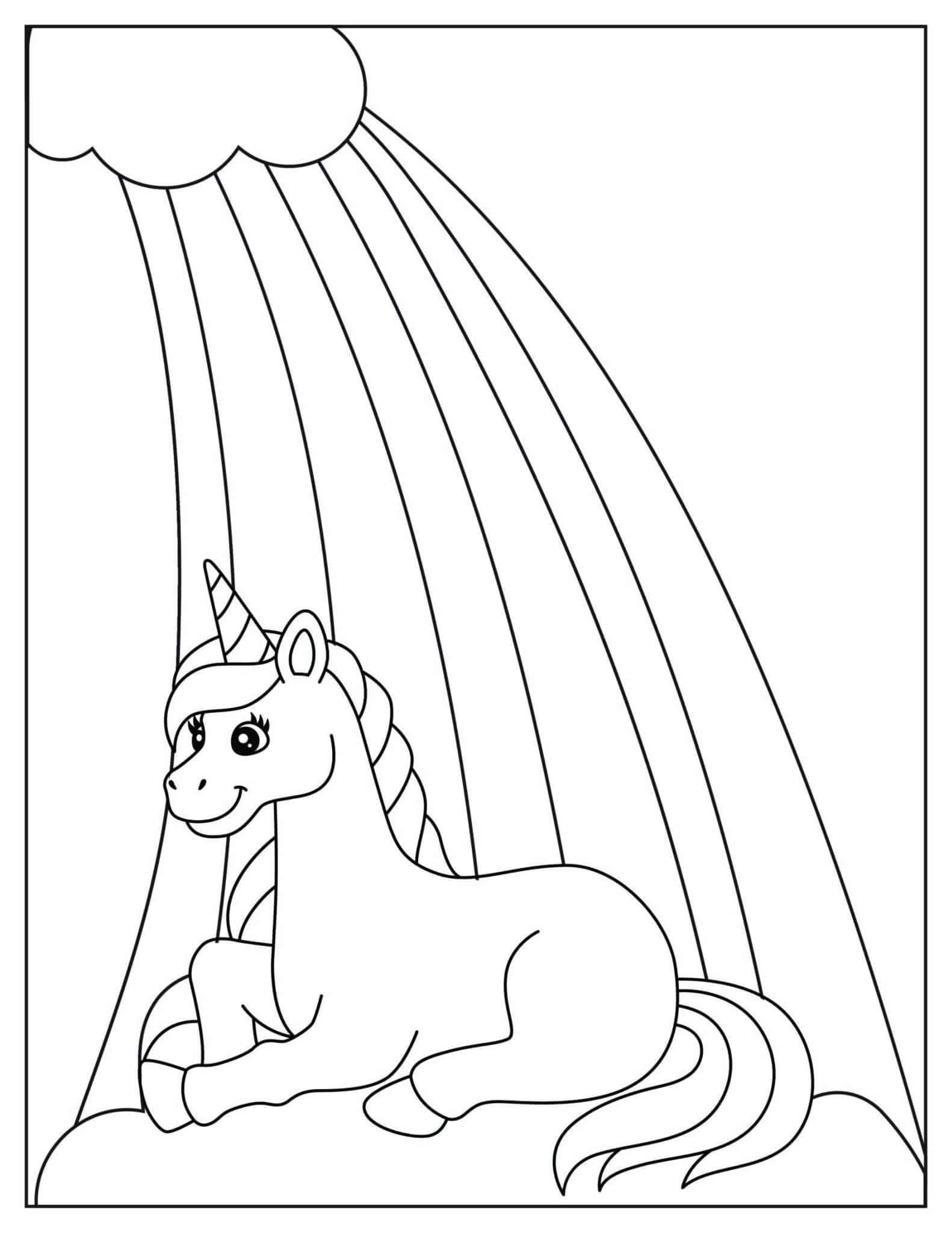 36 Unicorn Headband Coloring Pages Printable Fun 15