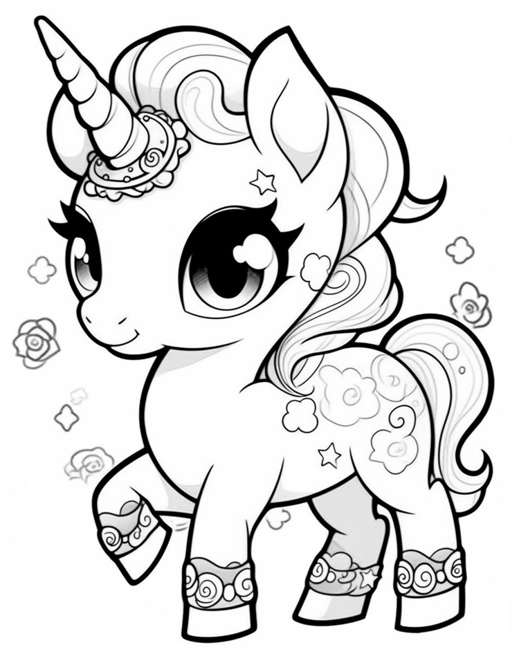 36 Unicorn Headband Coloring Pages Printable Fun 30