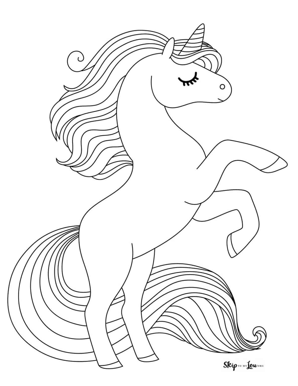 36 Unicorn Headband Coloring Pages Printable Fun 35