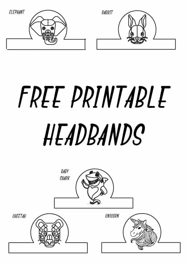 36 Unicorn Headband Coloring Pages Printable Fun 6