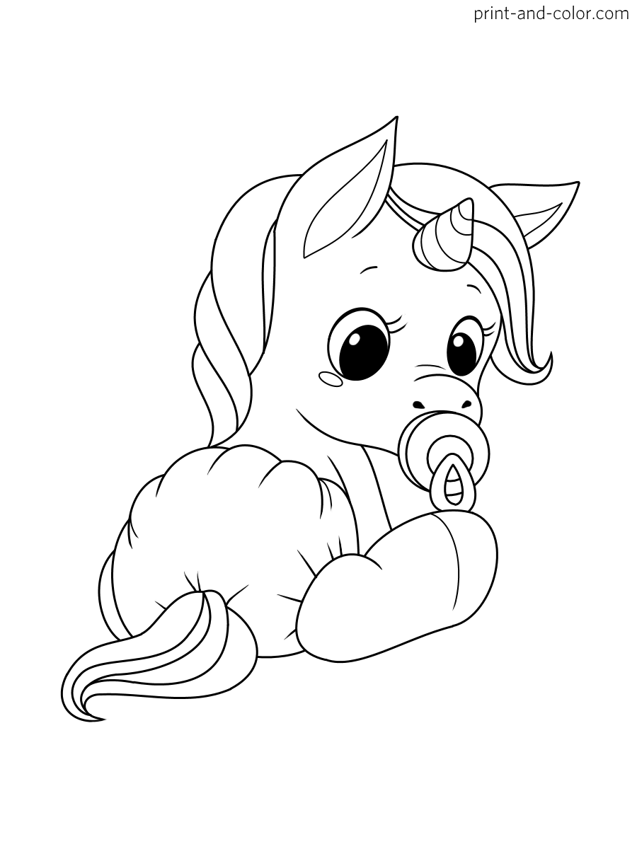 36 Unicorn Headband Coloring Pages Printable Fun 9