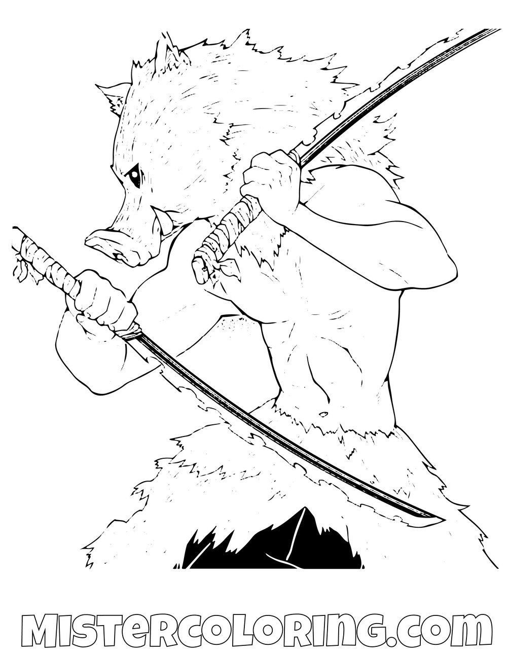 152+ Inspiring Anime Stickers Demon Slayer Coloring Pages Printable