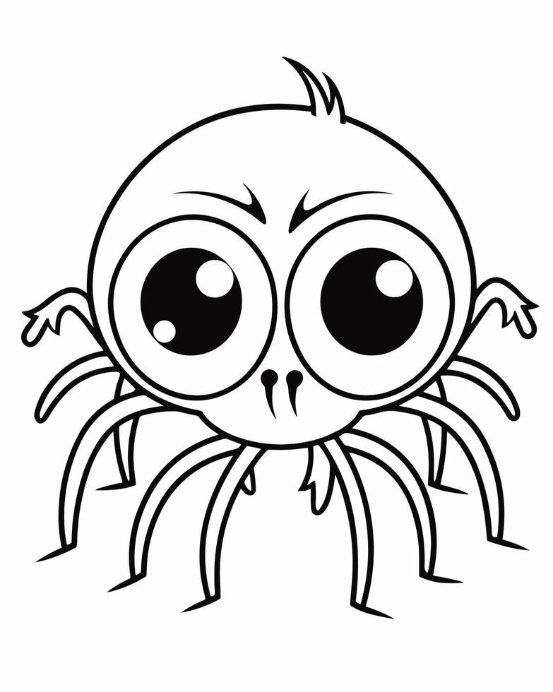 37 Spooky Halloween Spider Coloring Pages Printable 13