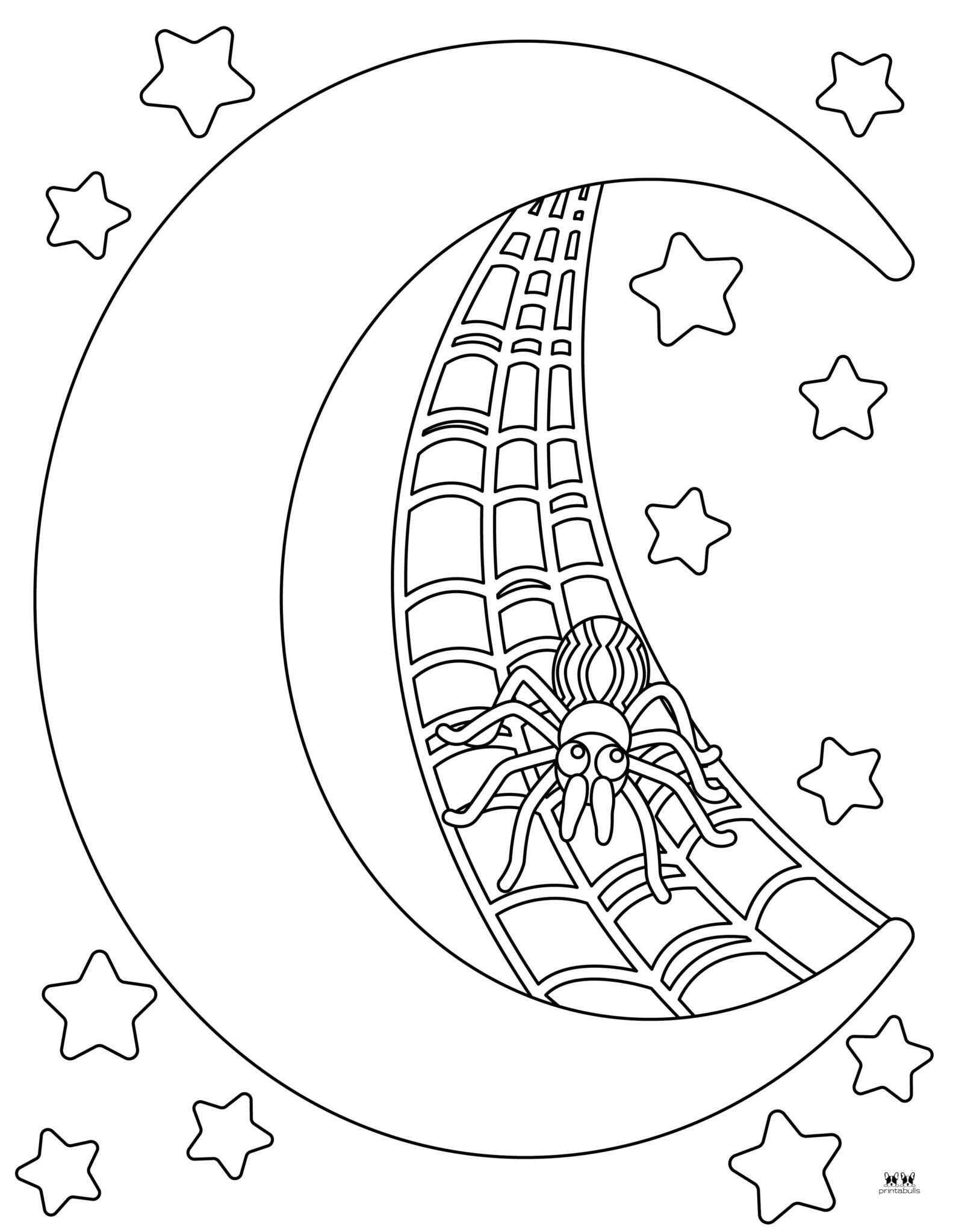 37 Spooky Halloween Spider Coloring Pages Printable 30