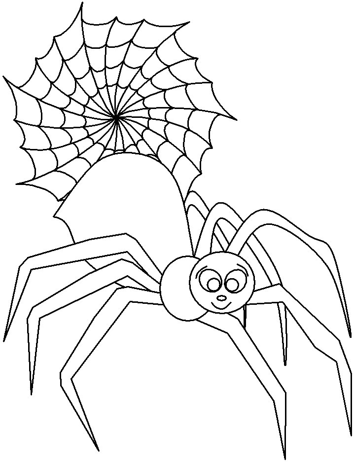 37 Spooky Halloween Spider Coloring Pages Printable 33