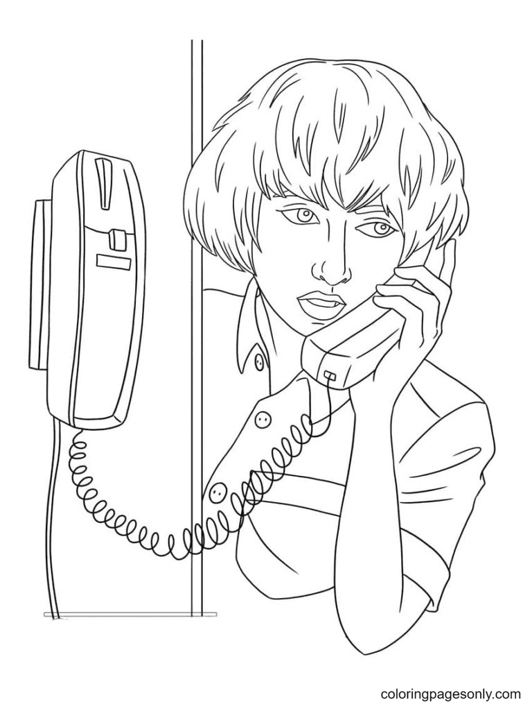 38 Cute Stranger Things Coloring Pages Printable 18