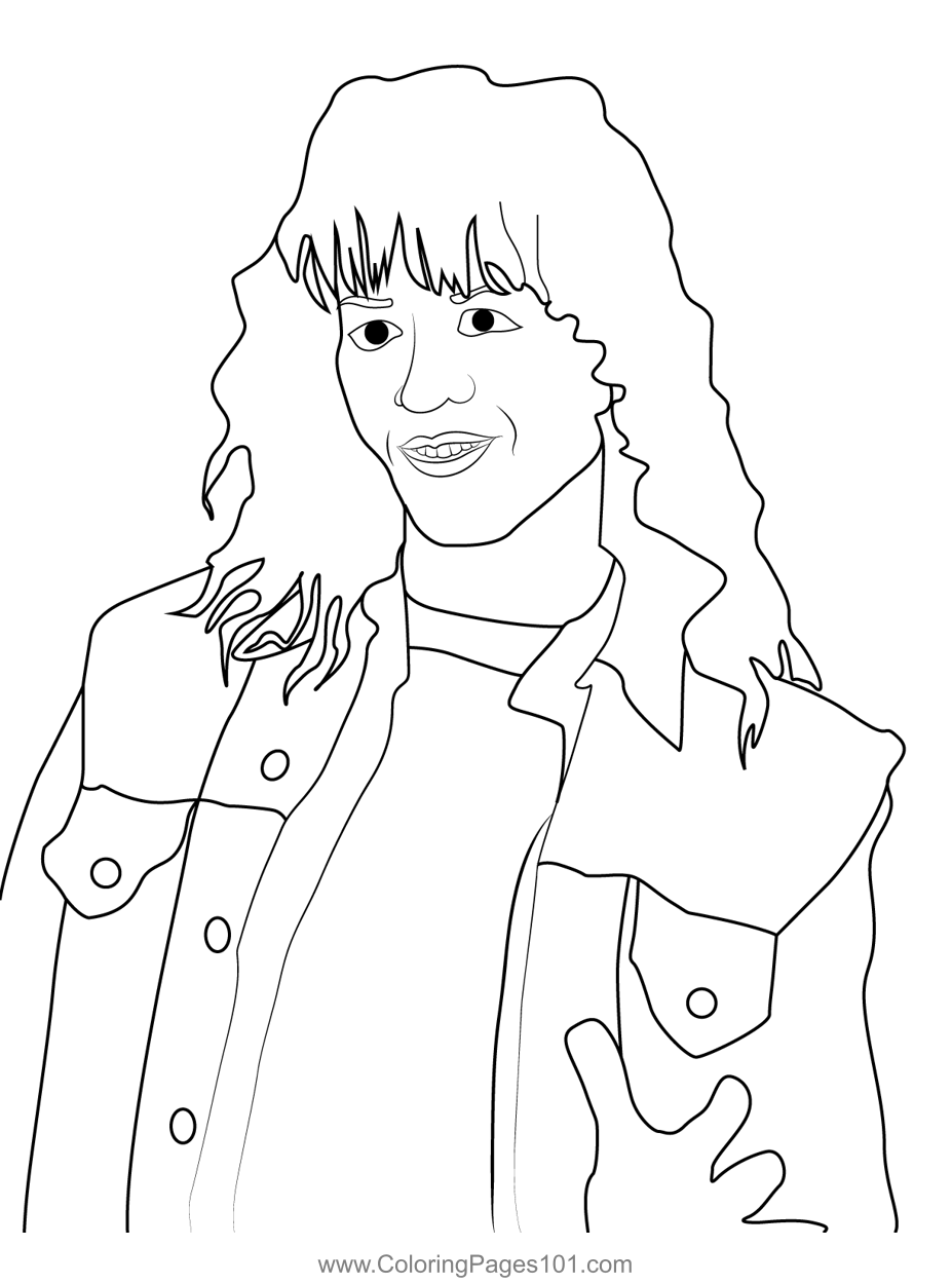 38 Cute Stranger Things Coloring Pages Printable 23