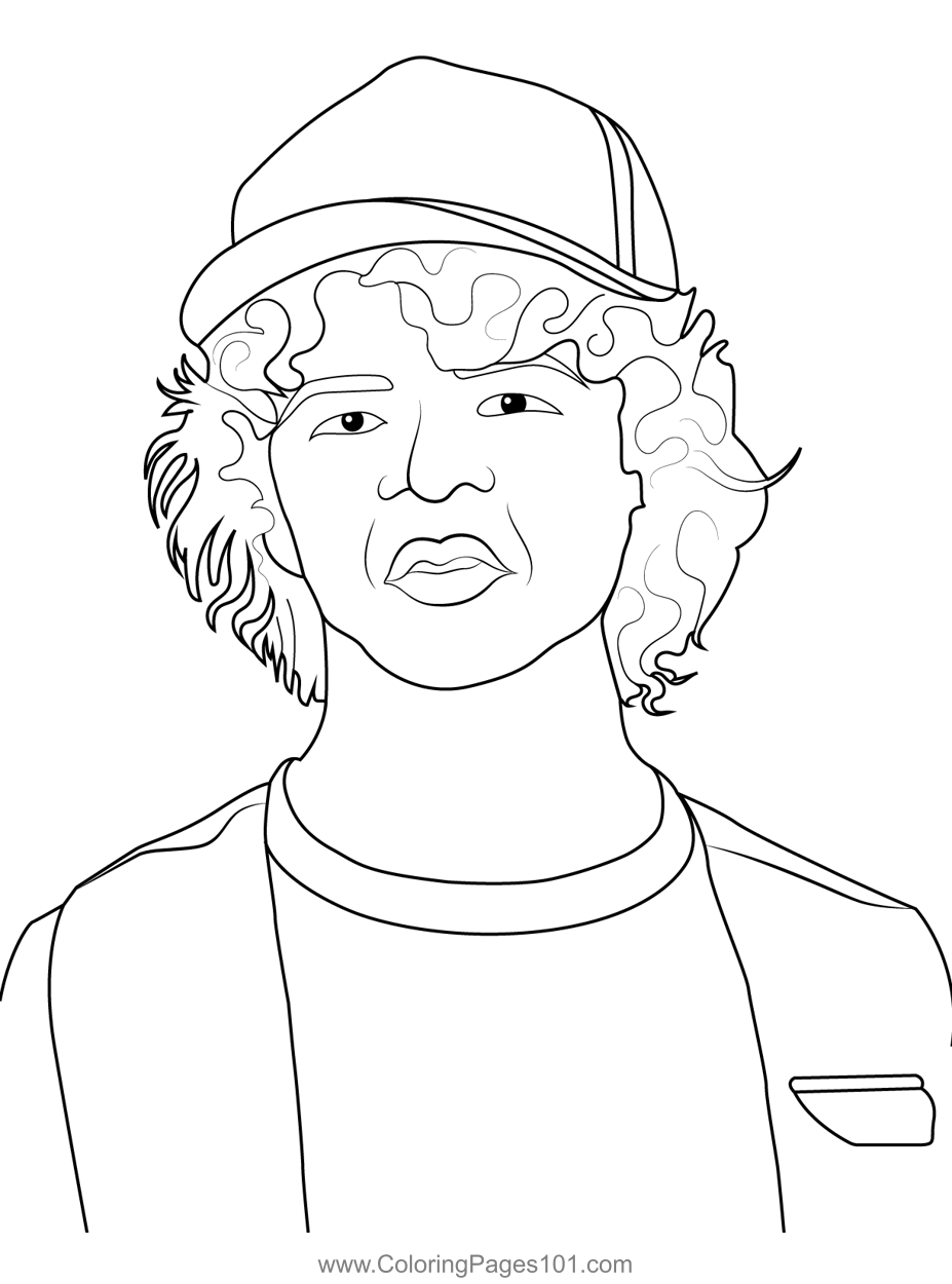 38 Cute Stranger Things Coloring Pages Printable 30