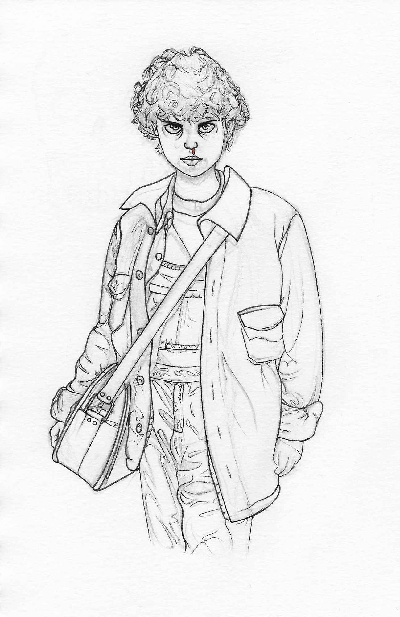 38 Cute Stranger Things Coloring Pages Printable 35