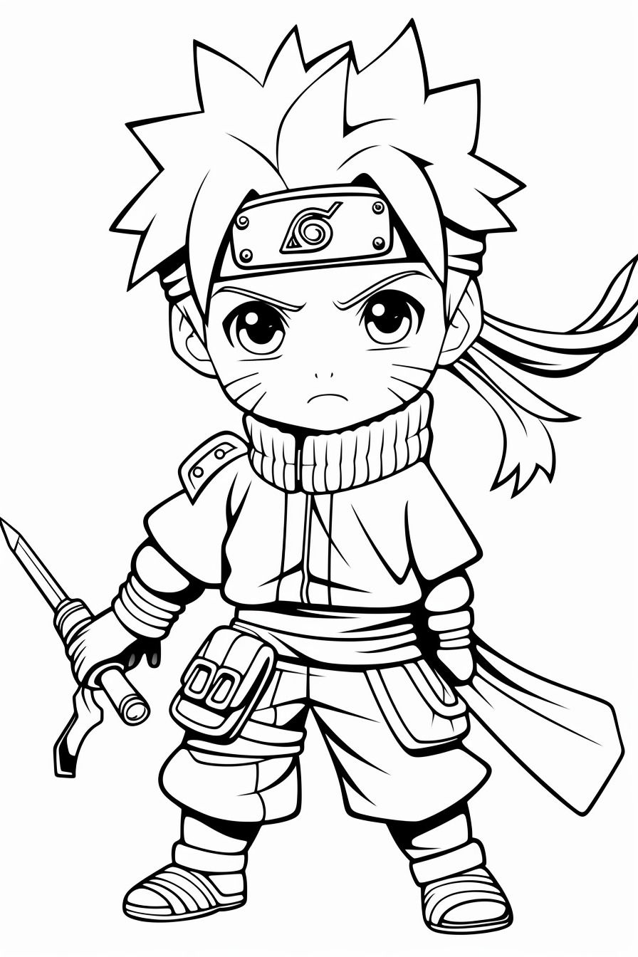 126+ Imaginative Naruto Coloring Pages Printable