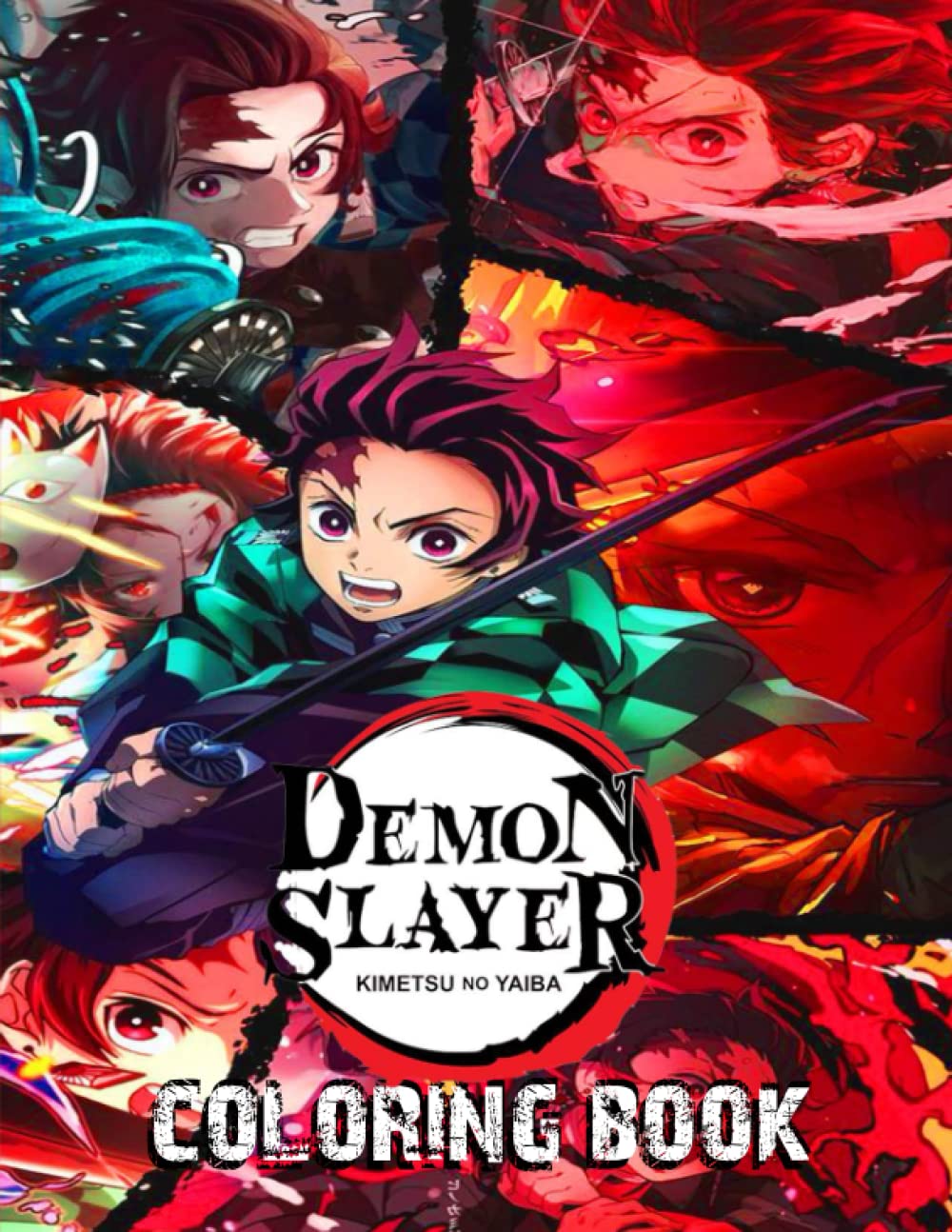 114+ Brightening Demon Slayer Coloring Book Printable