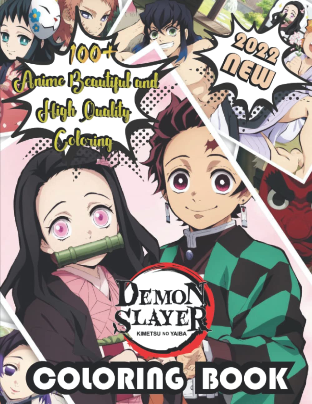 178+ Lovely Demon Slayer Coloring Book Printable