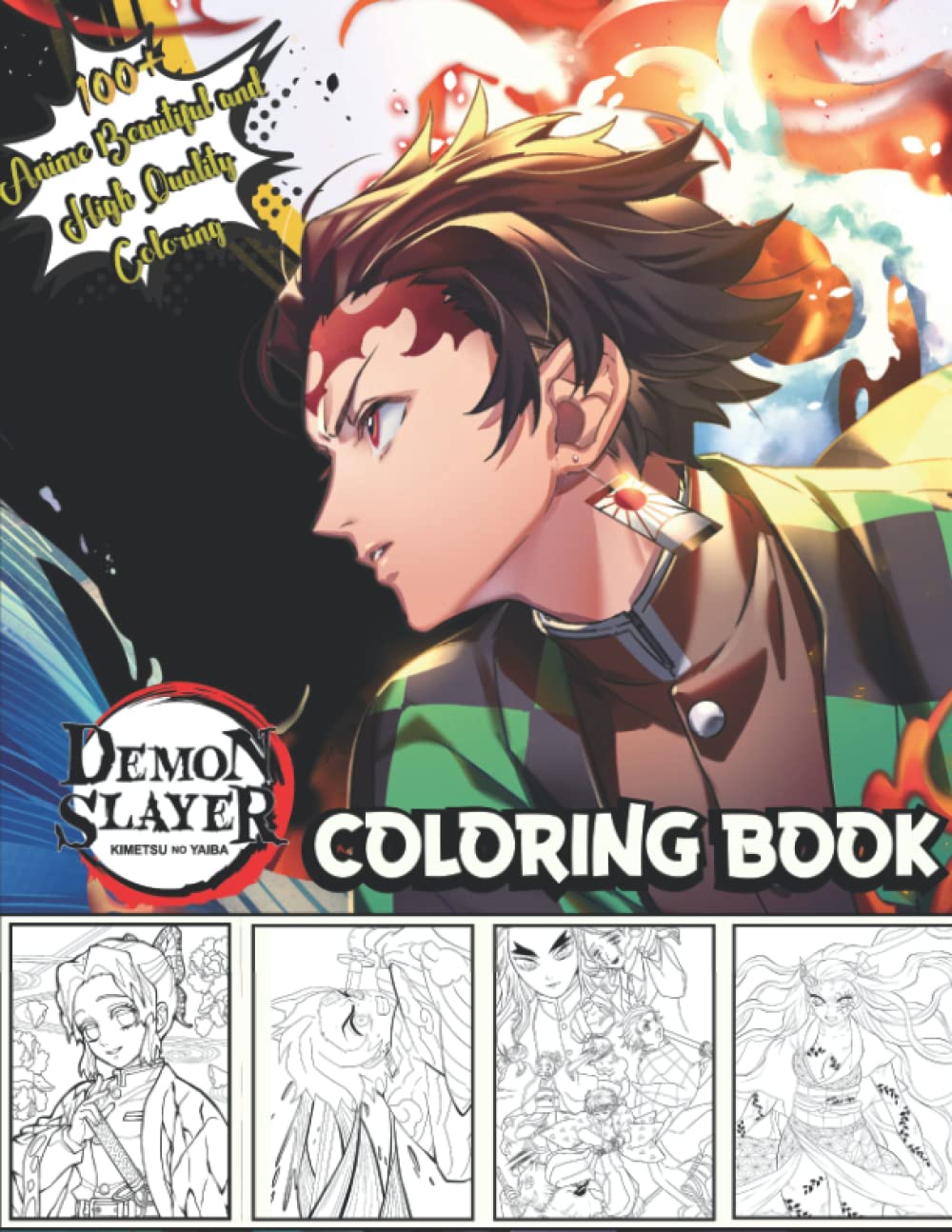 34+ Exciting Demon Slayer Coloring Book Printable