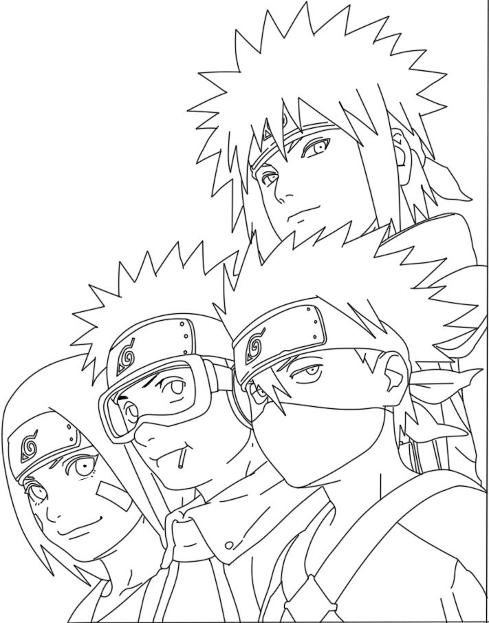 173+ Enchanting Naruto Coloring Pages Printable